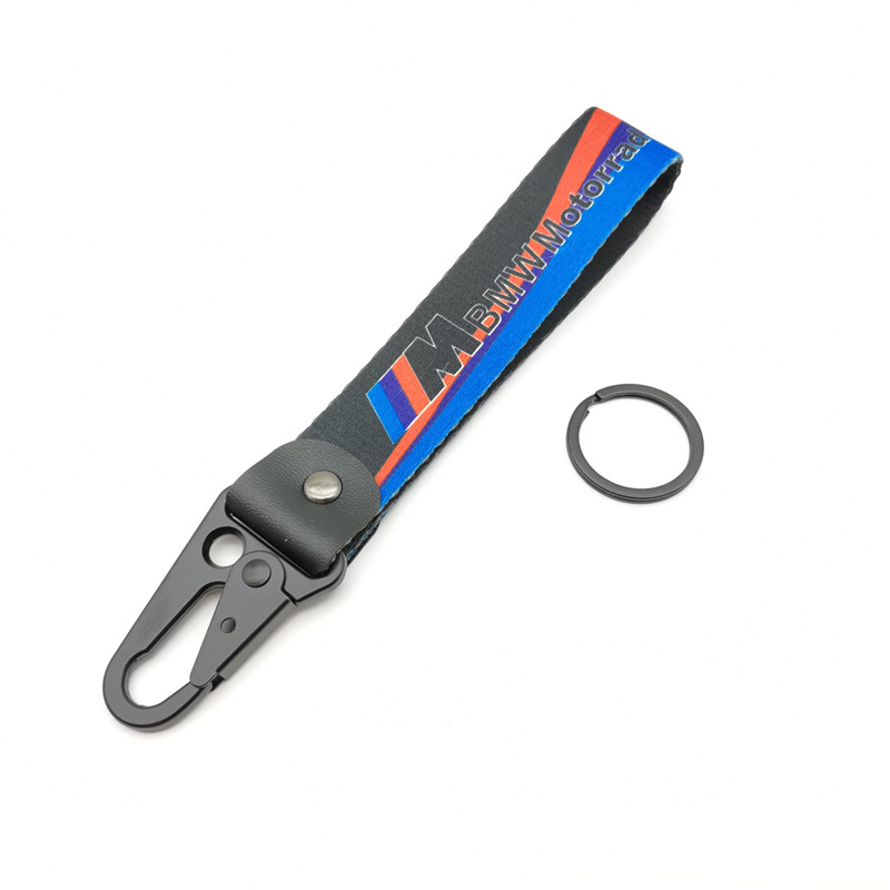 Motorbike Logo Emblem Bagde Eagle Buckle Wrist Strap Keychain Keyring Netby