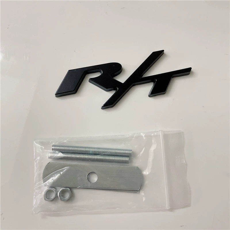 Metal RT R/T Car Grille Emblem Badge for Truck Dodge Netby