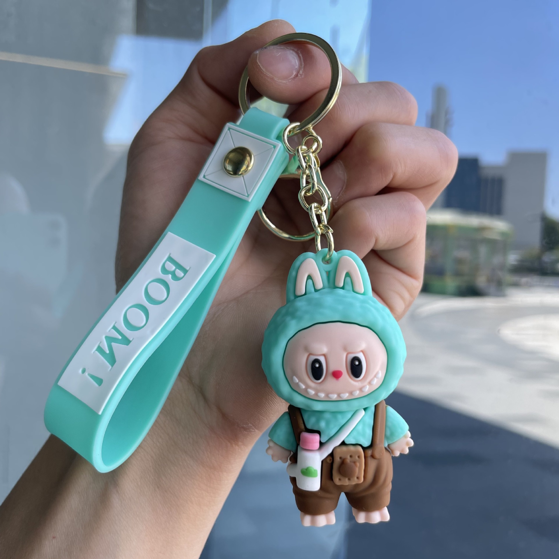 POPMART LABUBU Keychain Keyring Netby