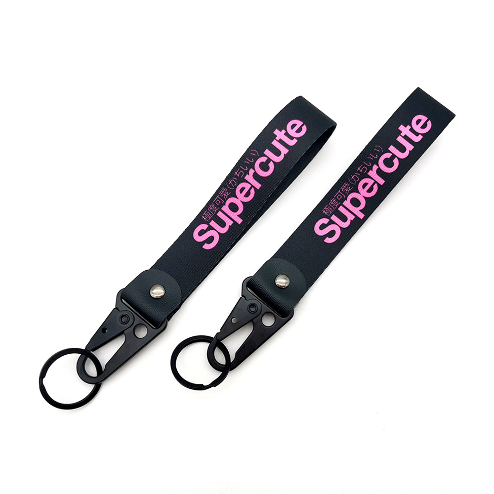 Motorbike Keyring Keychain Keyfob Eagle Buckle Wrist Strap Netby