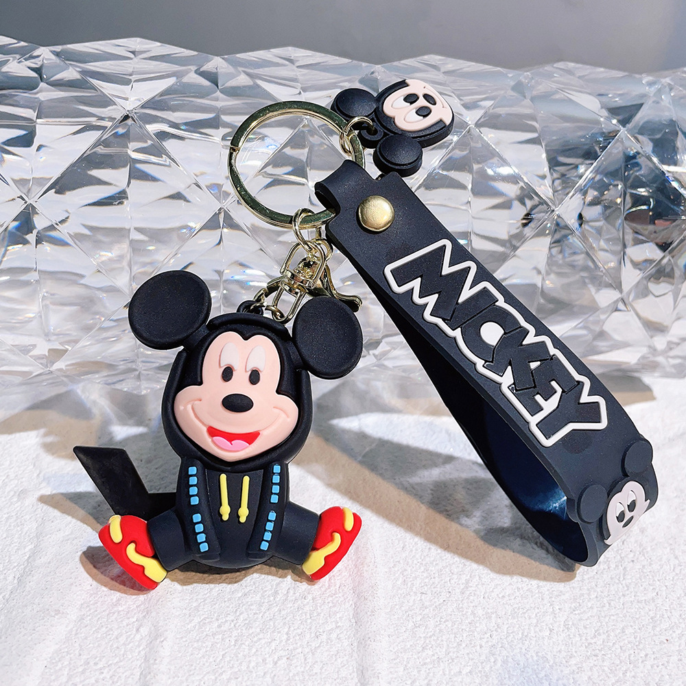Animation Mickey Mouse Minnie Keychain Keyring Netby
