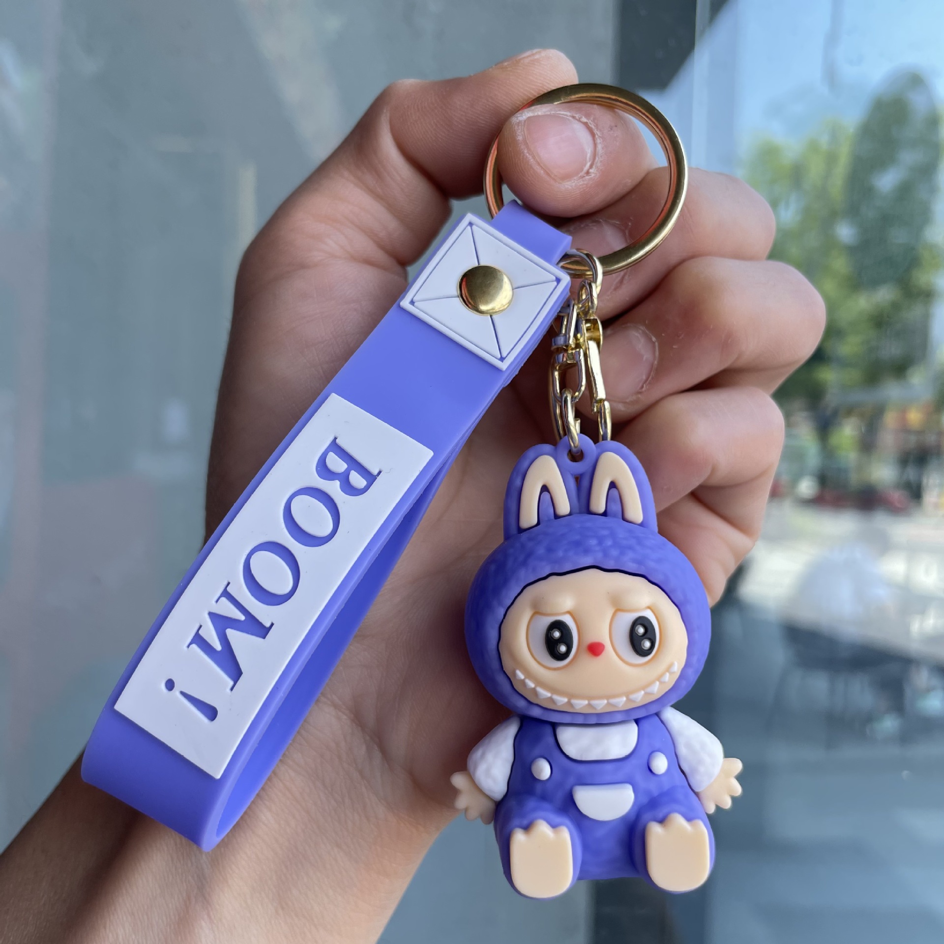 POPMART LABUBU Keychain Keyring Netby