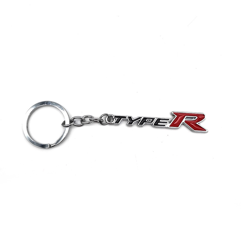 Metal TYPE R Car Keyring Keychain Keyfob for Honda CIVIC Netby