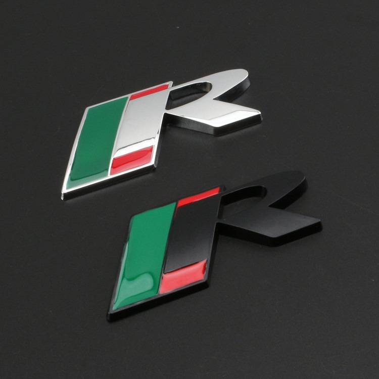 Metal R Car Emblem Badge for Jaguar Netby