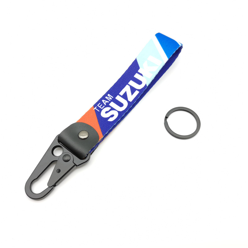 Motorbike Logo Emblem Bagde Eagle Buckle Wrist Strap Keychain Keyring Netby