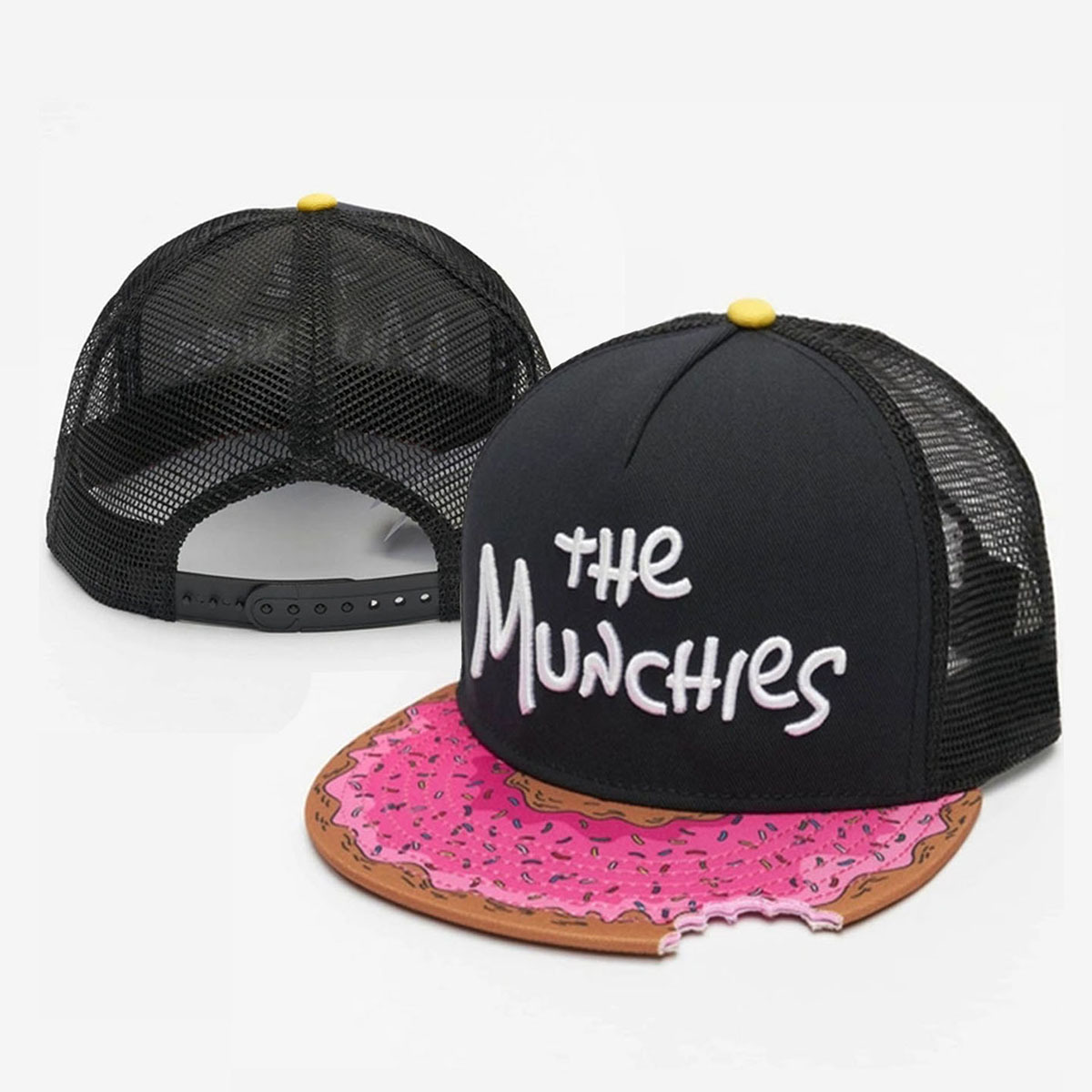 Cartoon Corner Bite Baseball Hat Cartoon The Simpsons Tom & Jerry The Munchies Super Mario Netby