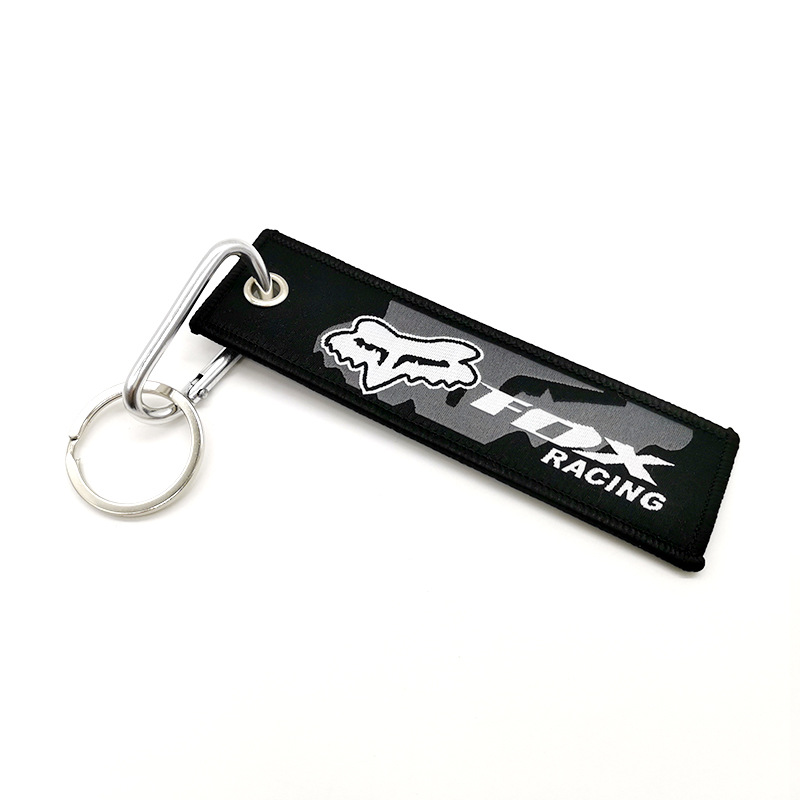 Motorbike Logo Emblem Badge Cloth Keyring Keychain Keyfob Netby