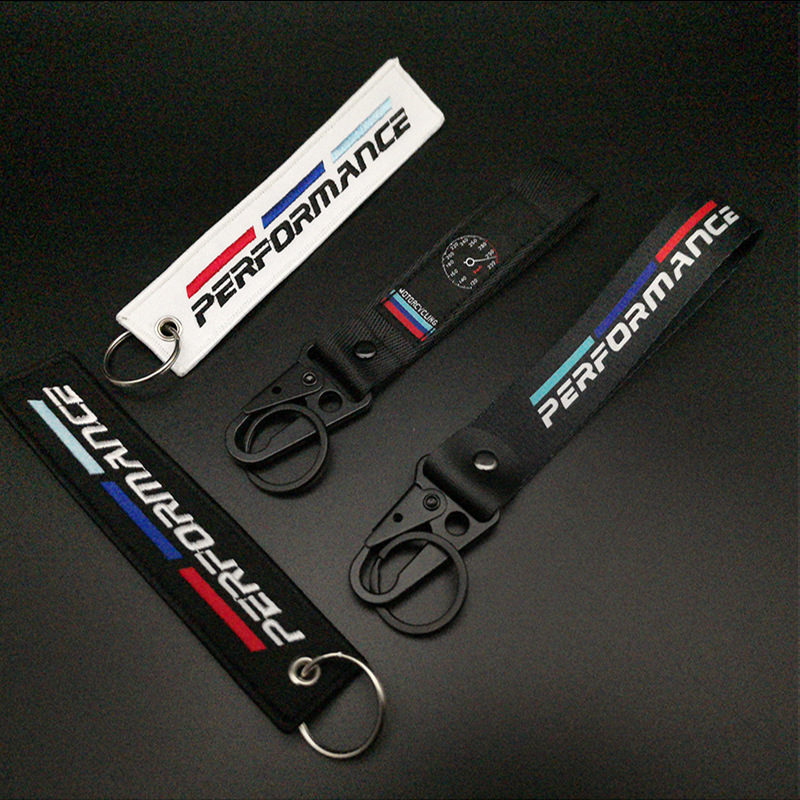BMW M Power Performane Lanyard Wrist Strap Keyring Keychain Keyfob Netby