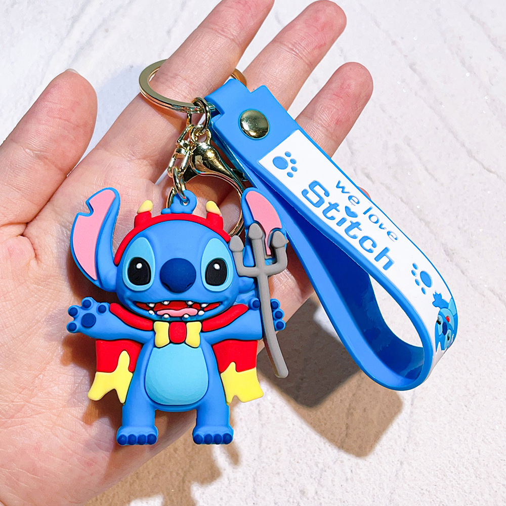 Animation Stitch Keychain Keyring Netby