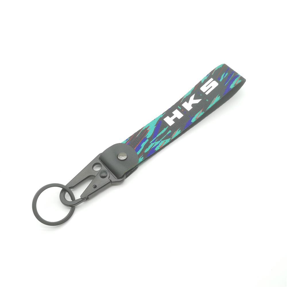 HKS Car Wrist Strap Keychain Keyring Keyfob Netby