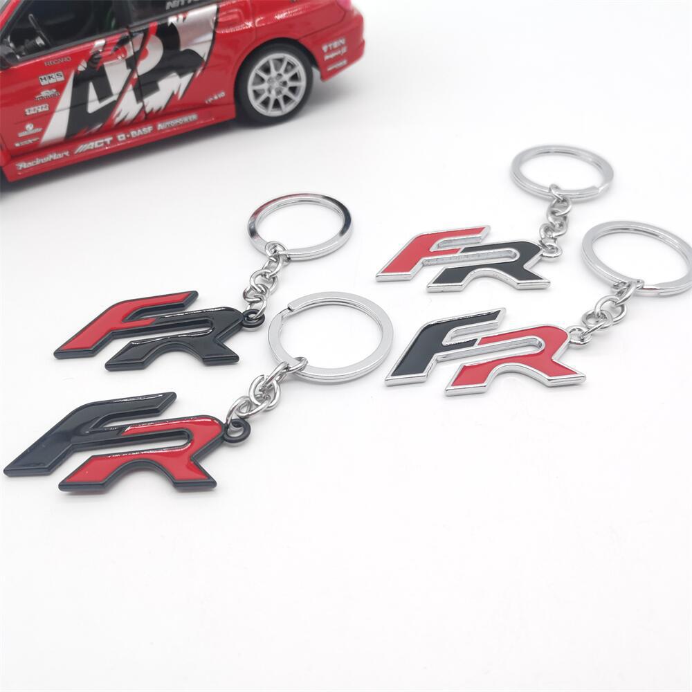 Metal SEAT FR Car Keychain Keyring Keyfob Netby