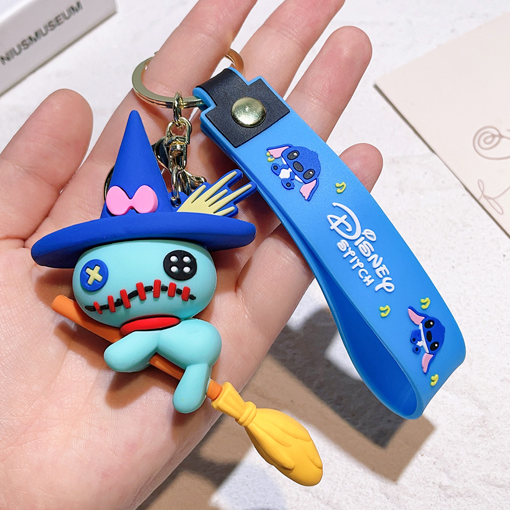 Rubber Stitch Animation Keychain Keyring Netby