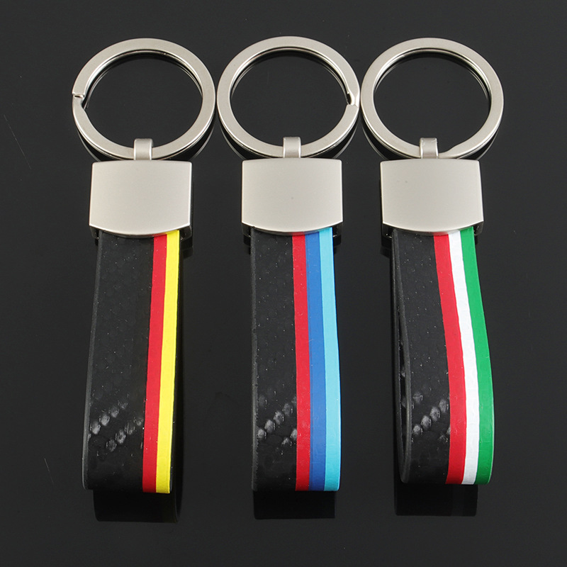 National Flag Car Logo Keychain Keyring Keyfob for Italy Germany BMW Netby