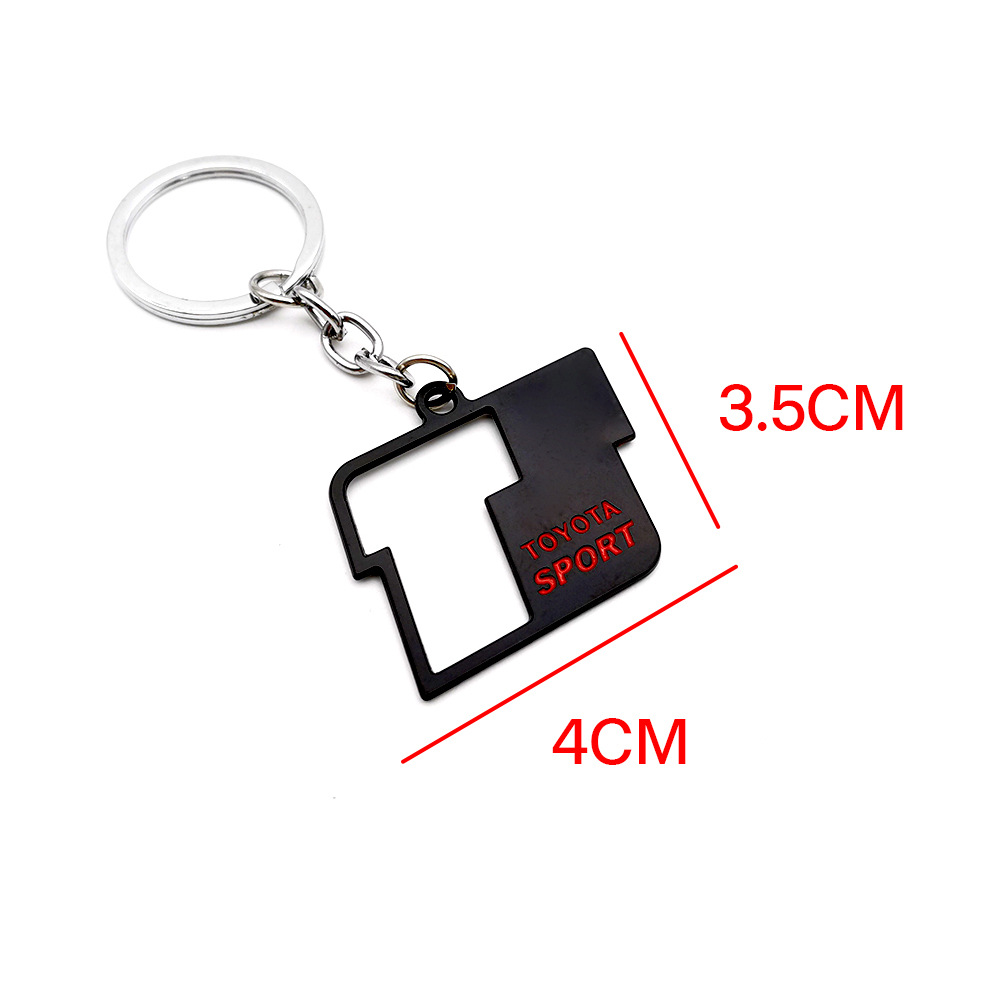 Metal Toyota Sport Keyring Keychain Netby