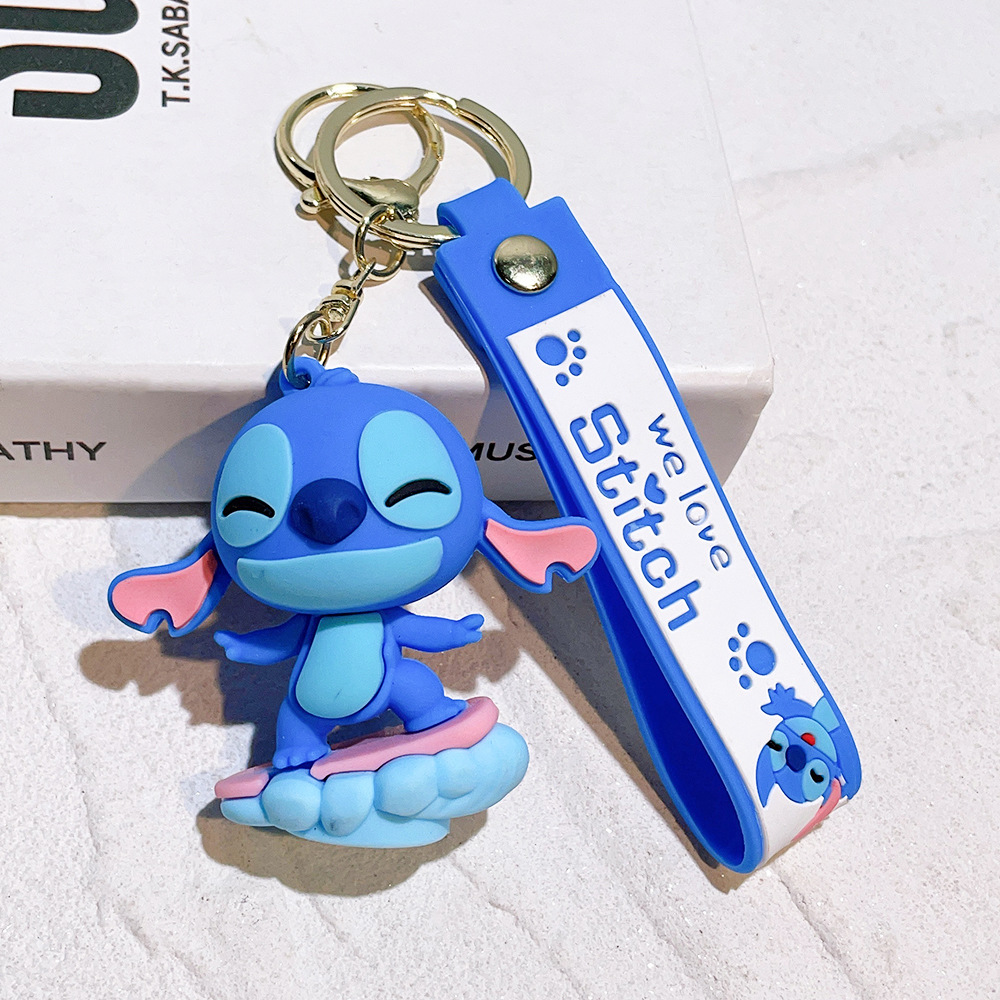Animation Stitch Keychain Keyring Netby