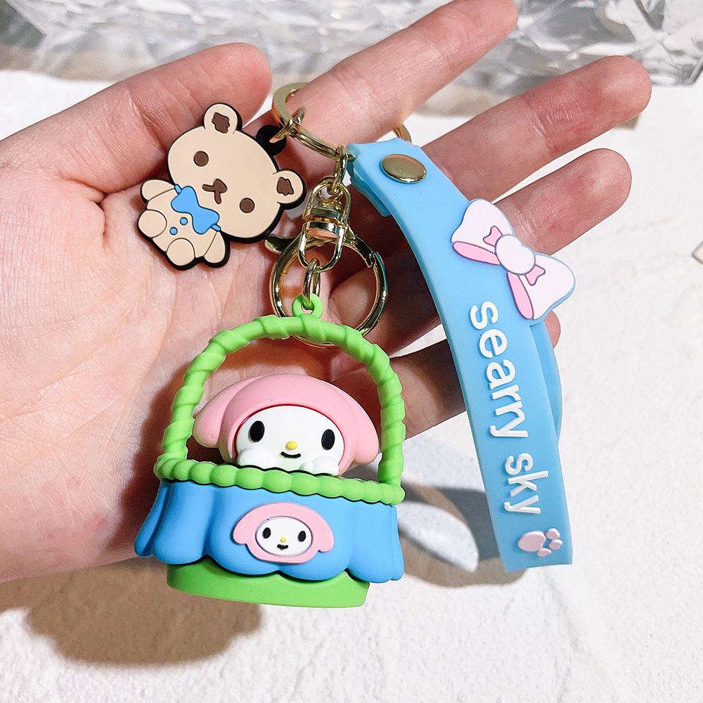 Animation Sakura Sanrio Hello Kitty Keychain Keyring Netby