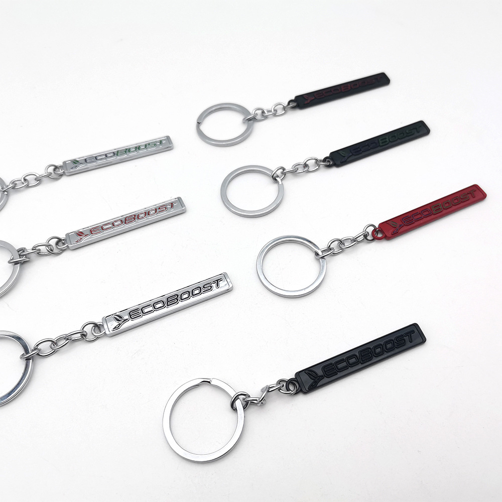 Metal Car Keyring Keychain Keyfob for Ford ECOBOOST Net