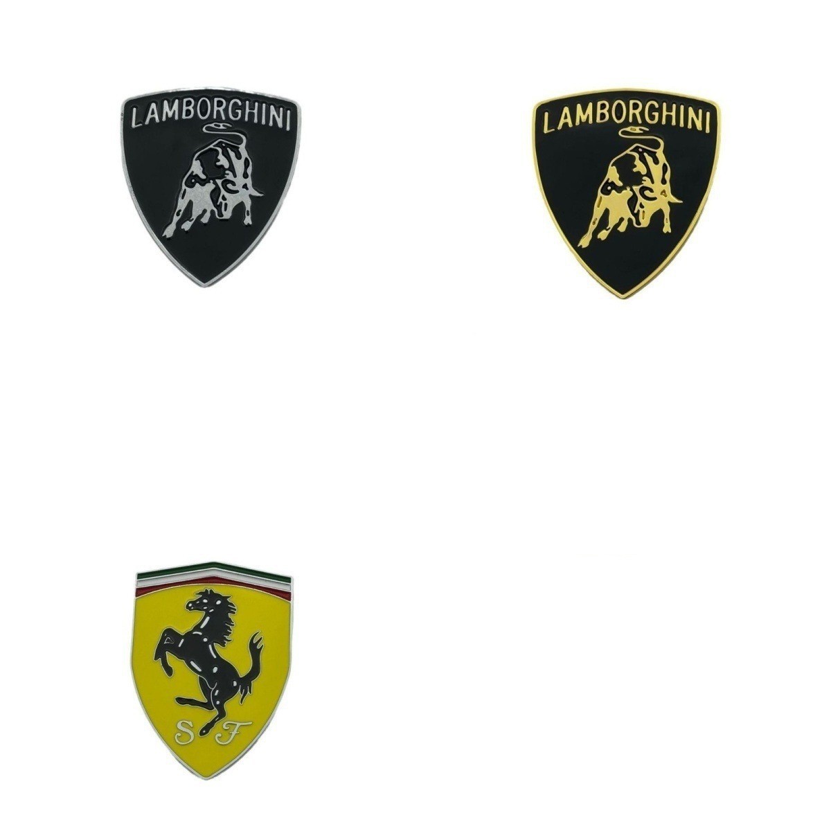 Metal Car Sticker for Lamborghini Ferrari Porsche Netby