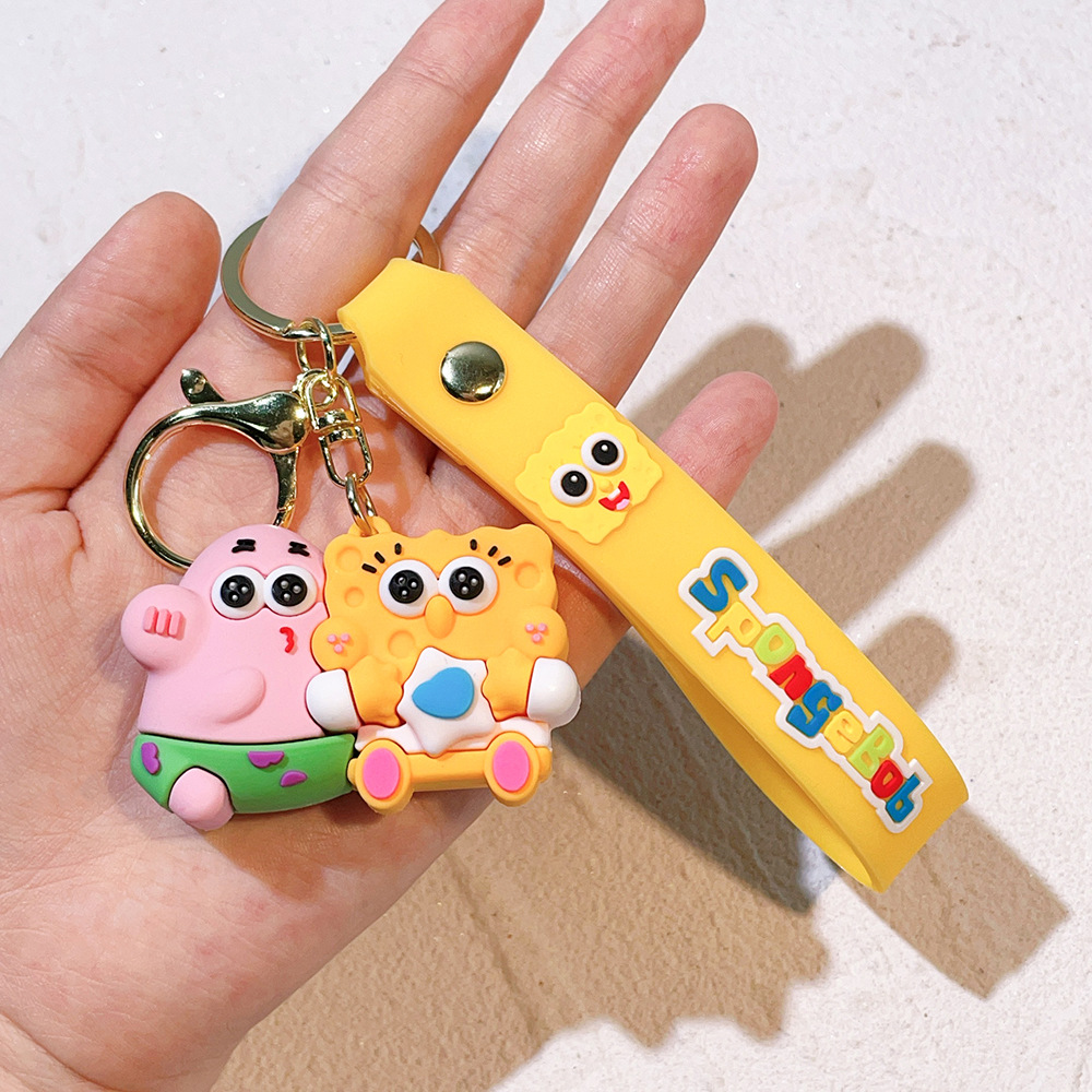 Animation Spongebob Keychain Keyring Netby