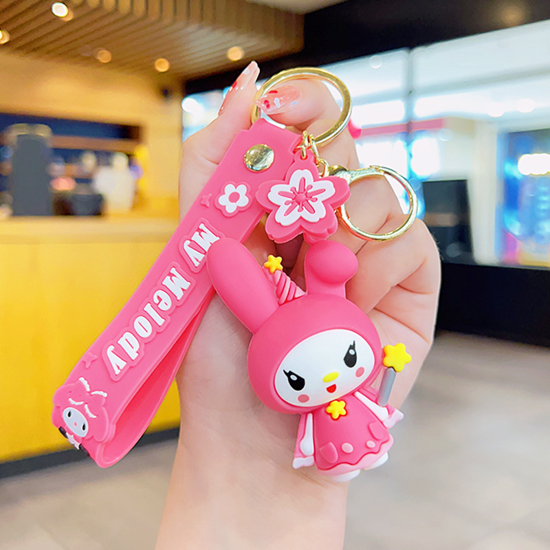 Animation Sakura Sanrio Hello Kitty Keychain Keyring Netby