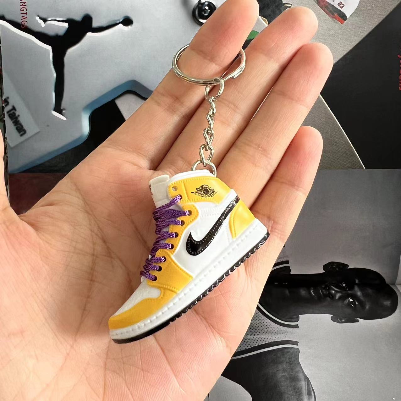 ABS Nike Air AJ Shoe Model Keychain Keyring Sports Game Netby