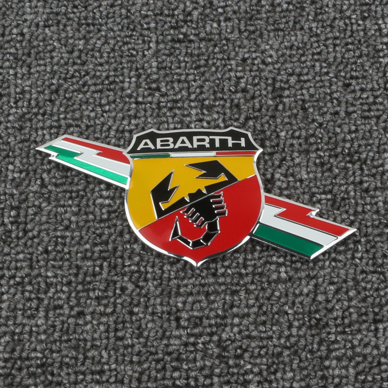 Aluminium Alloy Abarth Car Body Styling Sticker Netby