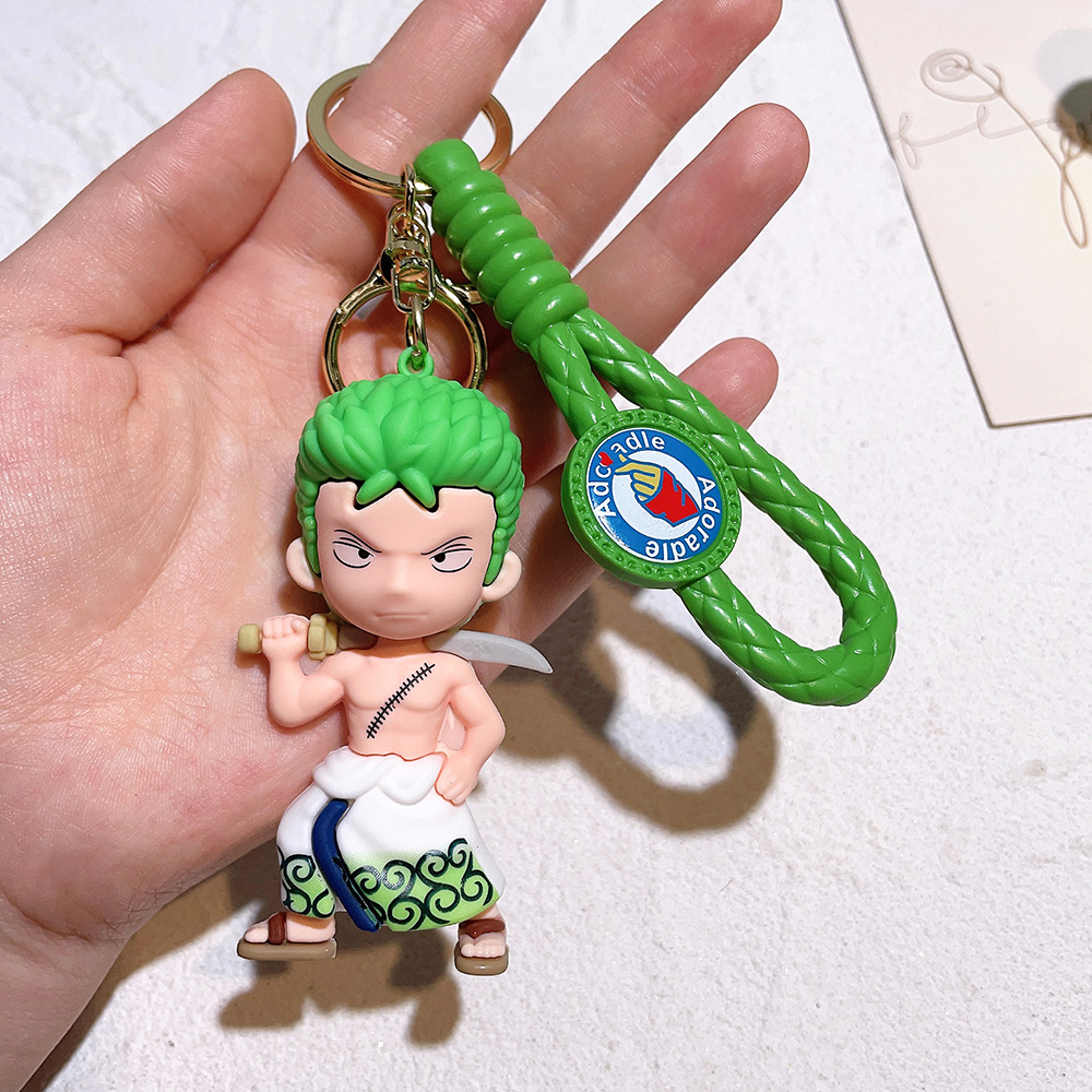 PVC Animation One Piece Keychain Keyring Netby