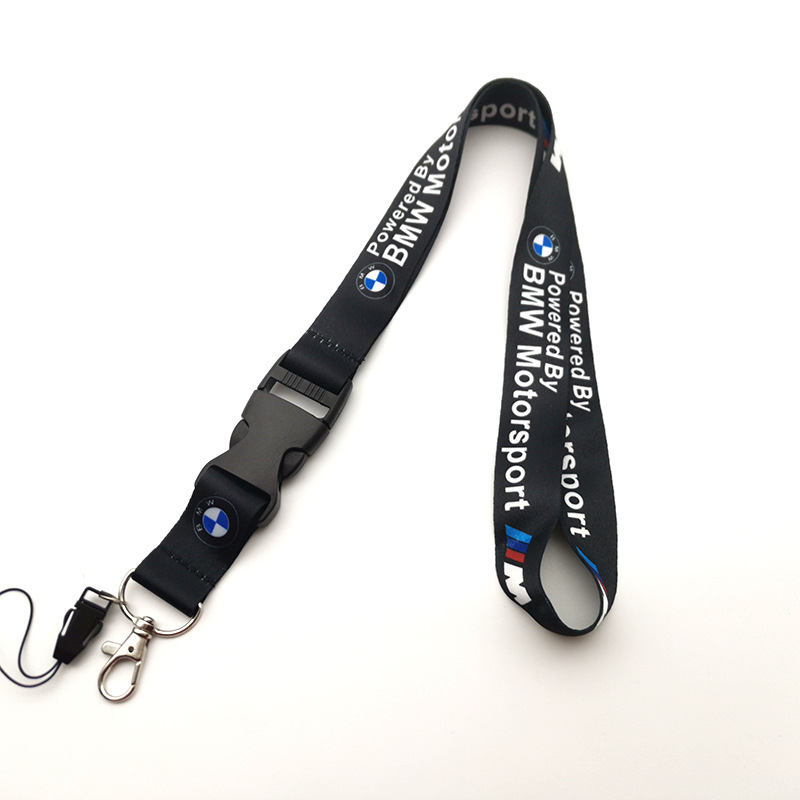 BMW M Power Performane Lanyard Wrist Strap Keyring Keychain Keyfob Netby