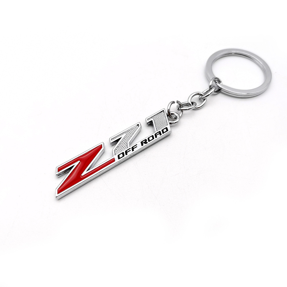 Metal Car Keychain Keyring Keyfob for Z71 OFFROAD Chevrolet Netby