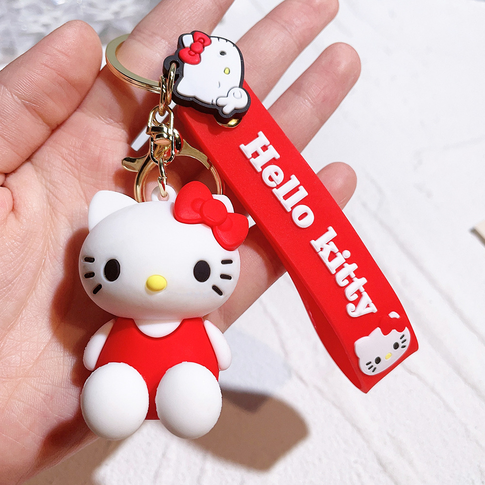 Animation KT HELLO KITTY Keychain Keyring Netby