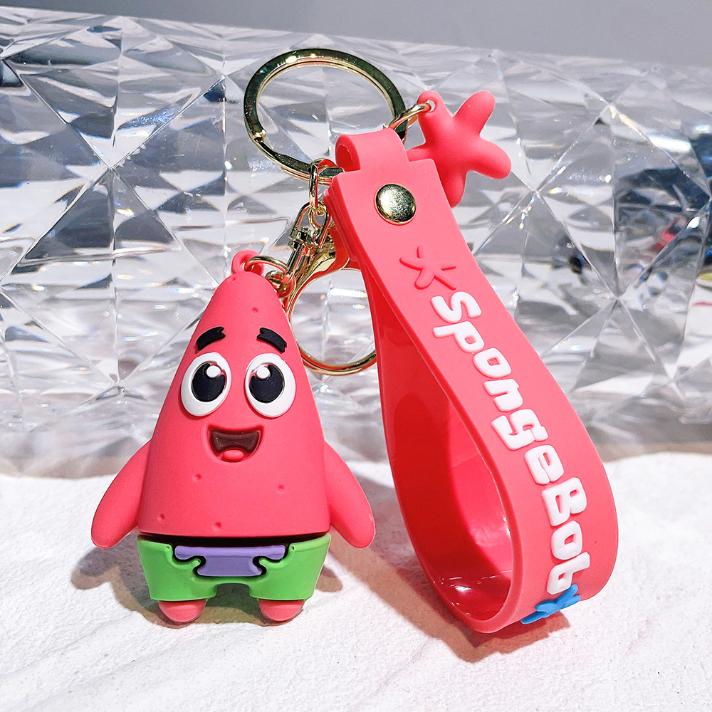 Animation Spongebob Keychain Keyring Netby