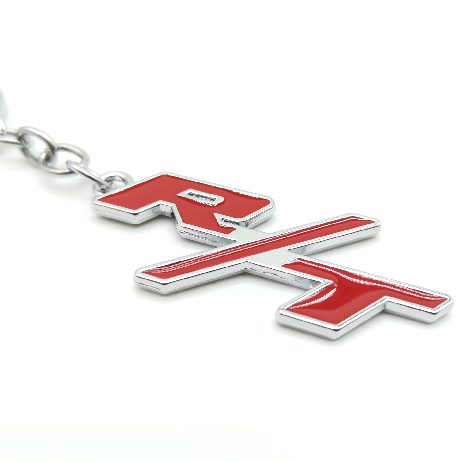 Metal RT Dodge Car Logo Keychain Keyring Keyfob Netby