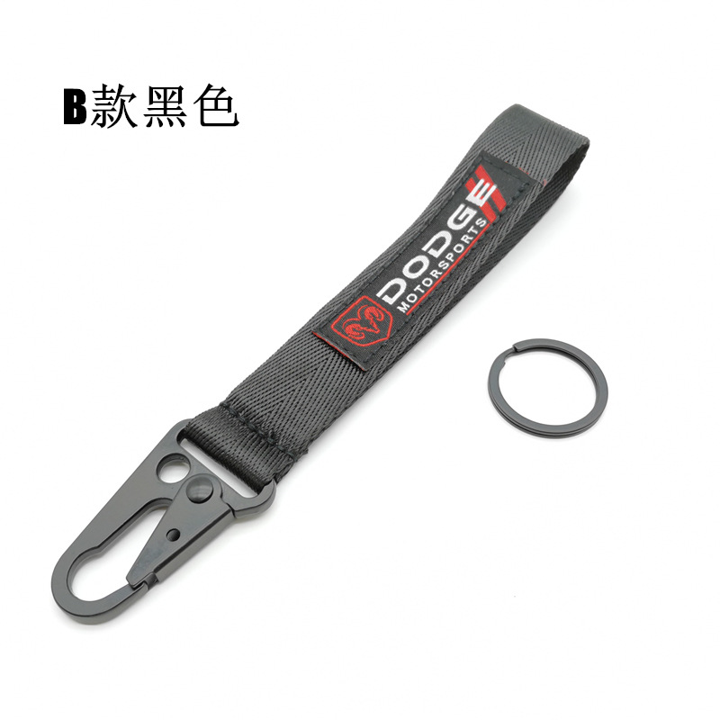 Eagle Buckle Wrist Strap Car Keychain Keyring Keyfob for Jeep Dodge Chevrolet GMC TESLA Ford Mustang Cadillac Nissan Netby