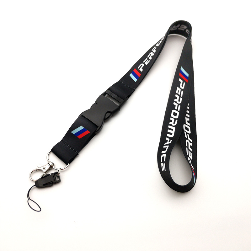 BMW M Power Performane Lanyard Wrist Strap Keyring Keychain Keyfob Netby