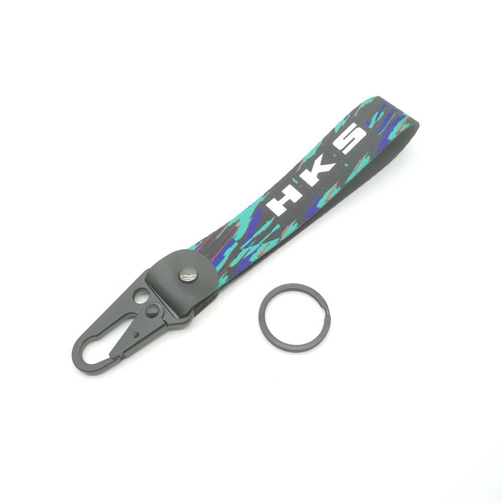 HKS Car Wrist Strap Keychain Keyring Keyfob Netby