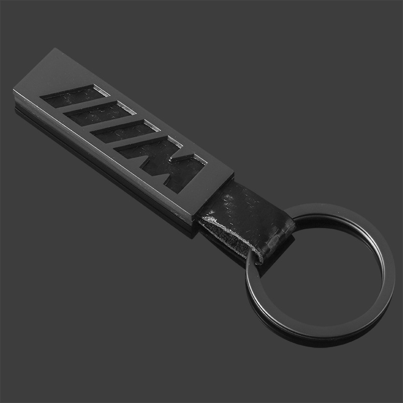 Leather Rope Car Keychain Keyring Keyfob for BMW M Power Netby
