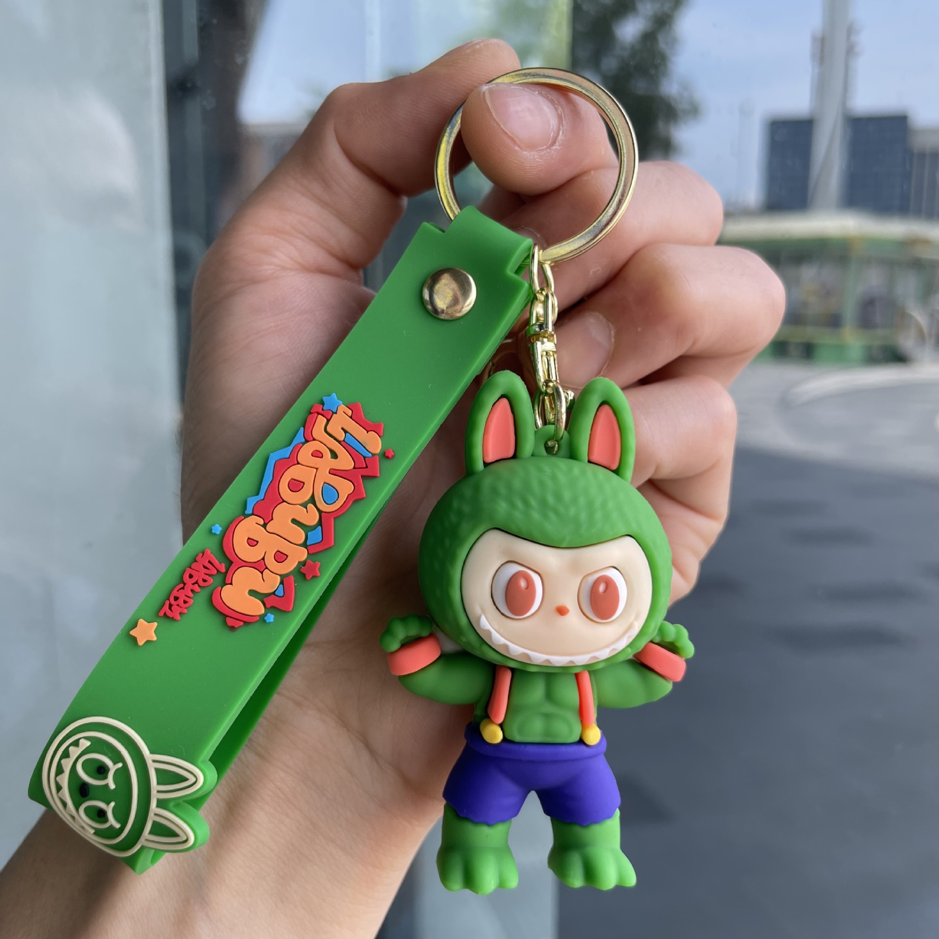 POPMART LABUBU Keychain Keyring Netby