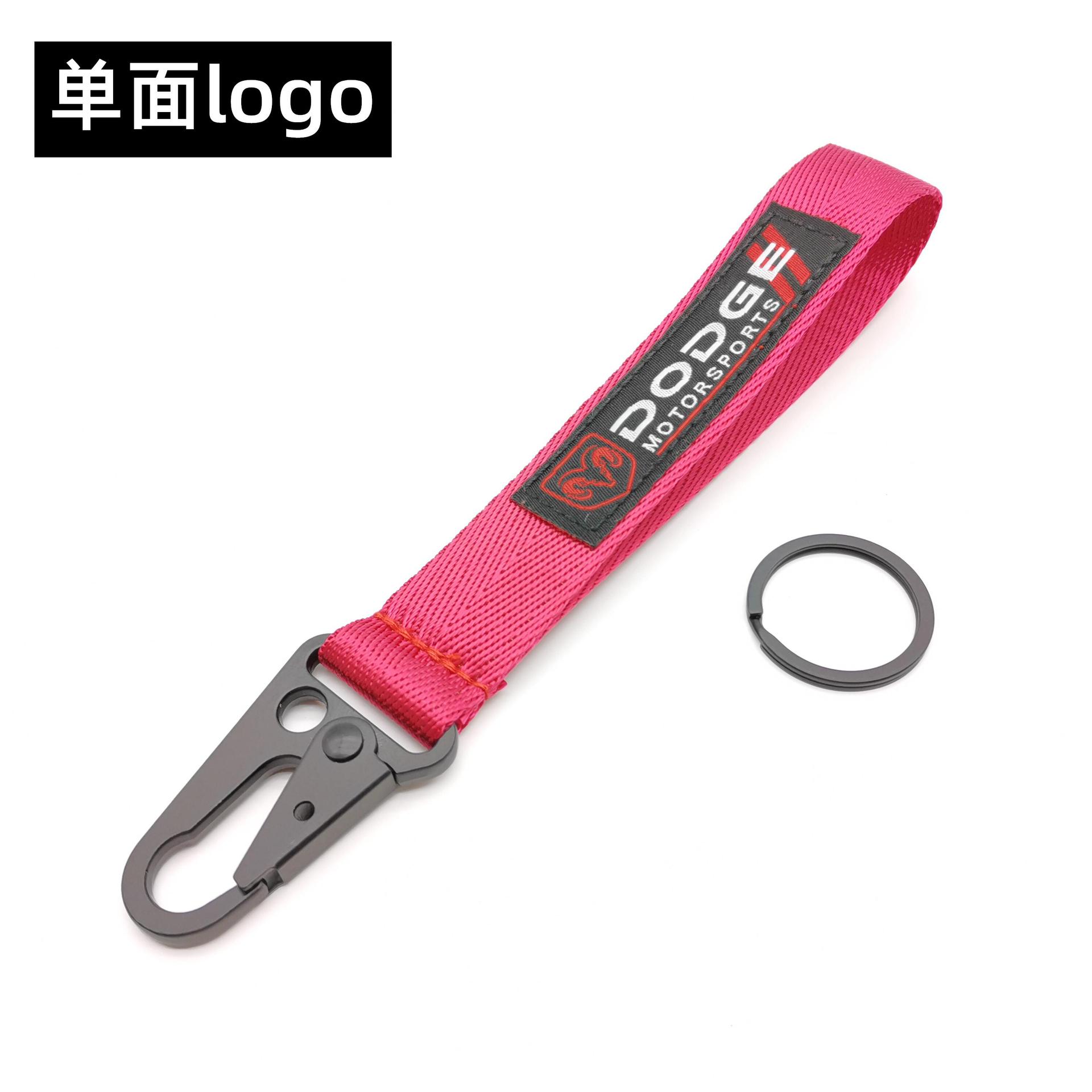 Red Color Eagle Buckle Car Logo Keyring Keychain Keyfob Wrist Strap Netby