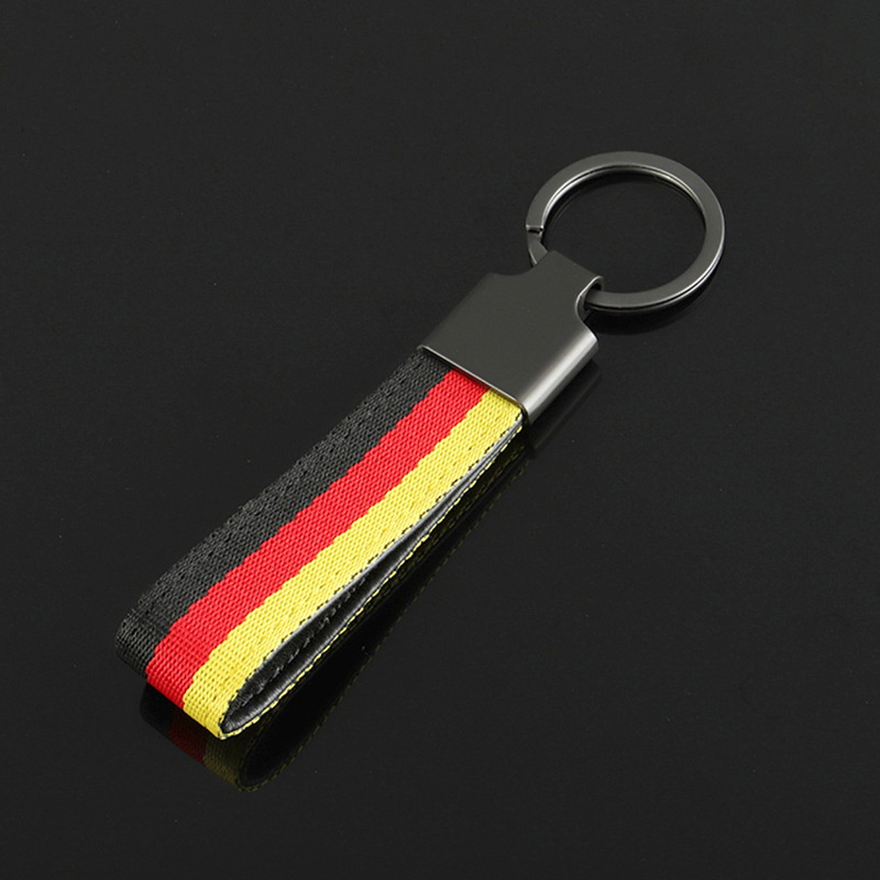 Italy Germany National Flag Car Logo Keychain Keyring Keyfob for BMW Netby