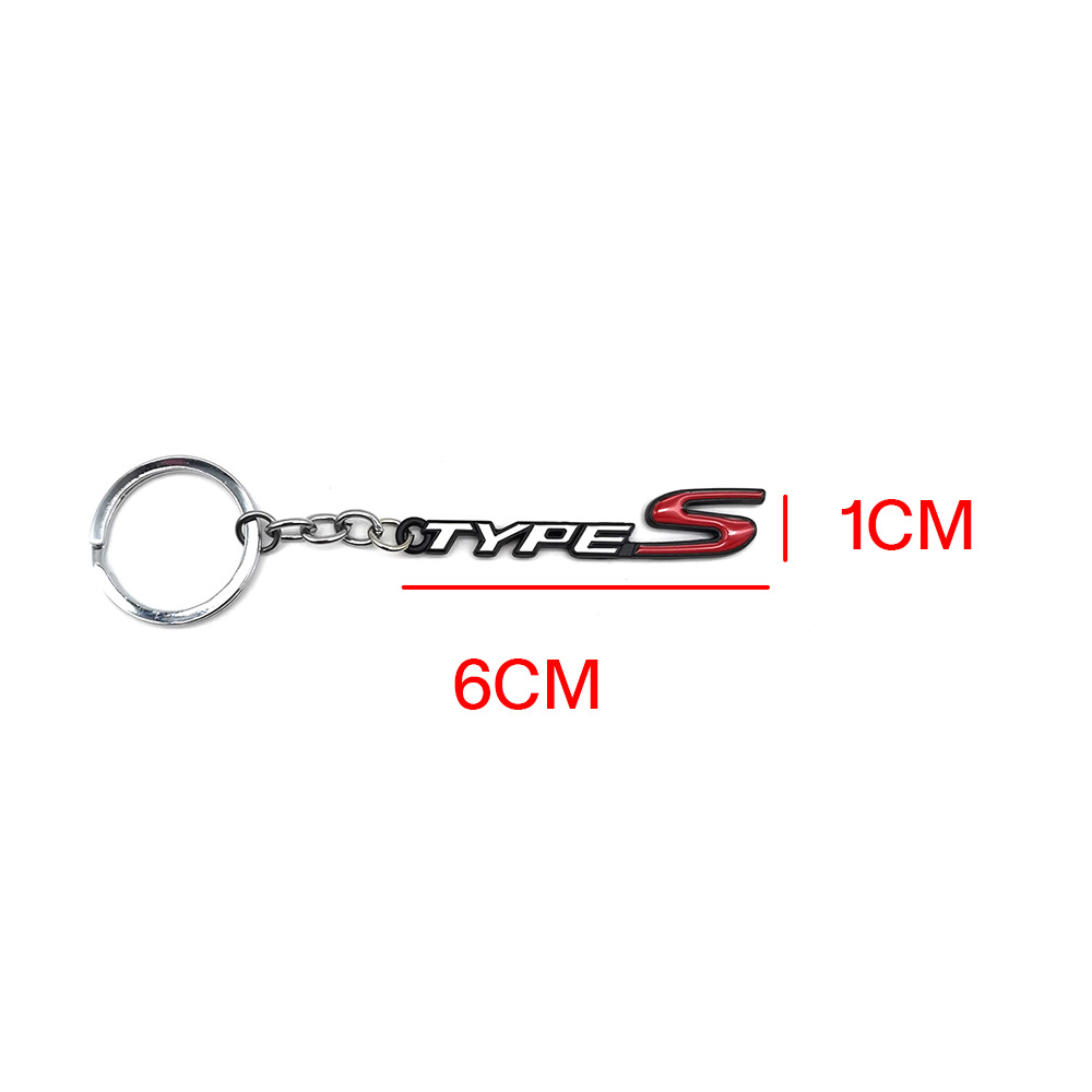 TYPE S Metal Keychain Keyring for Honda Acura RDX CDX Netby