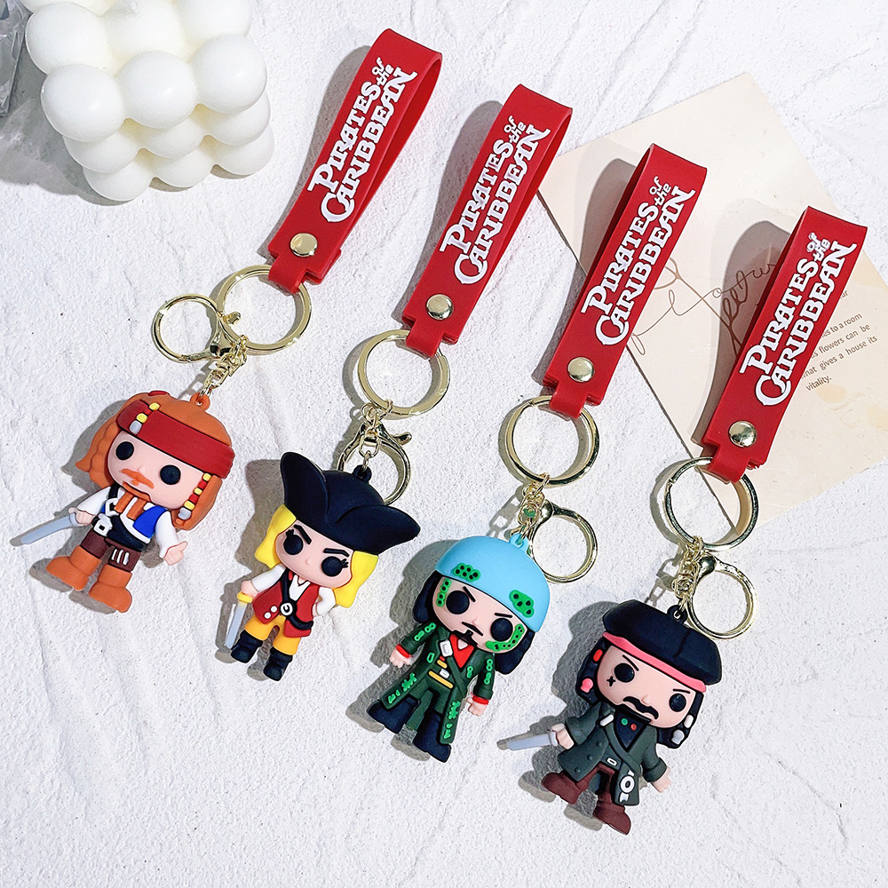 Movie Pirates of the Caribbean Keychain Keyring Netby