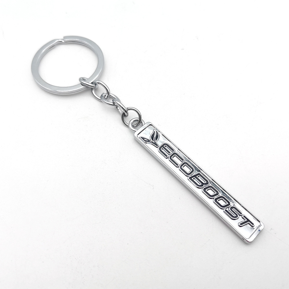 Metal Car Keyring Keychain Keyfob for Ford ECOBOOST Net
