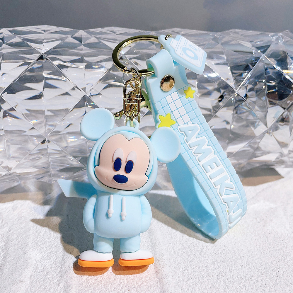 Animation Mickey Mouse Minnie Keychain Keyring Netby