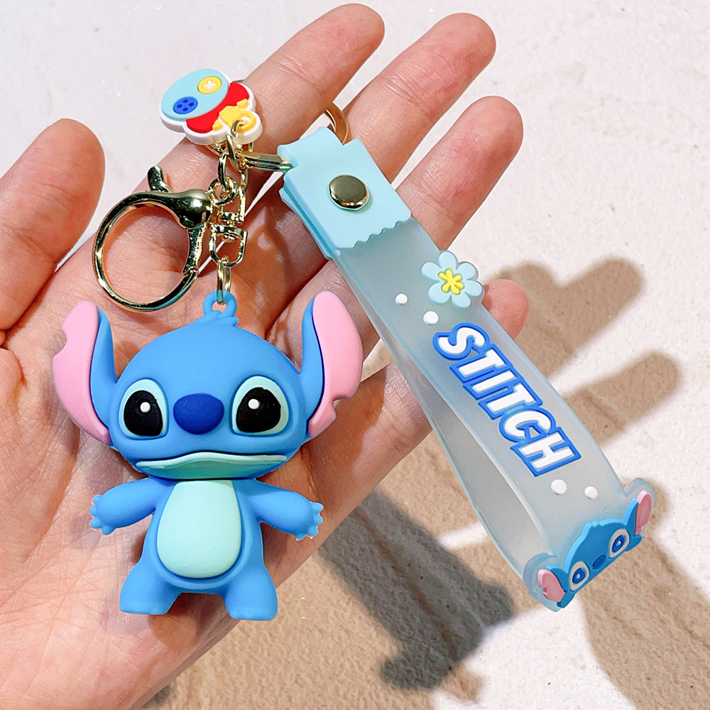 Rubber Stitch Animation Keychain Keyring Netby