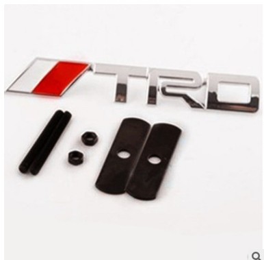 Metal TOYOTA TRD Car Grille Emblem Badge Netby