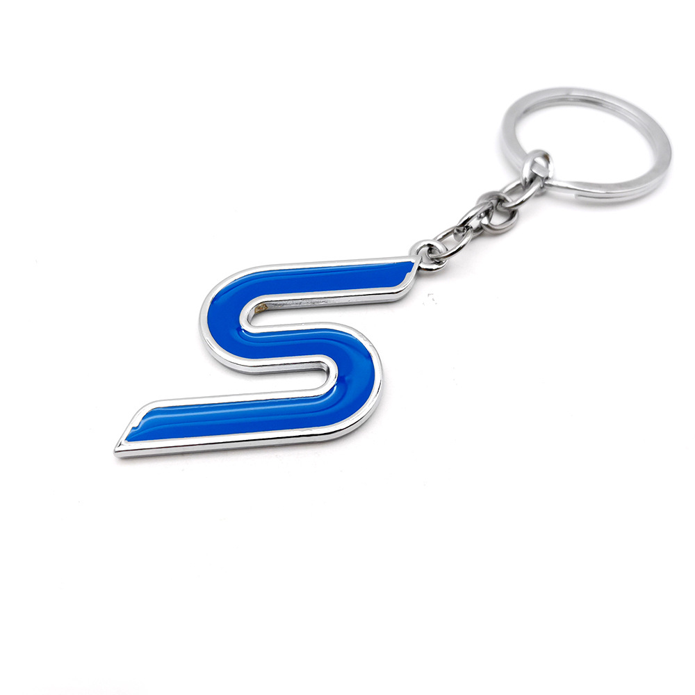 Metal Ford Mondeo Focus S Car Keychain Keyring Keyfob Netby