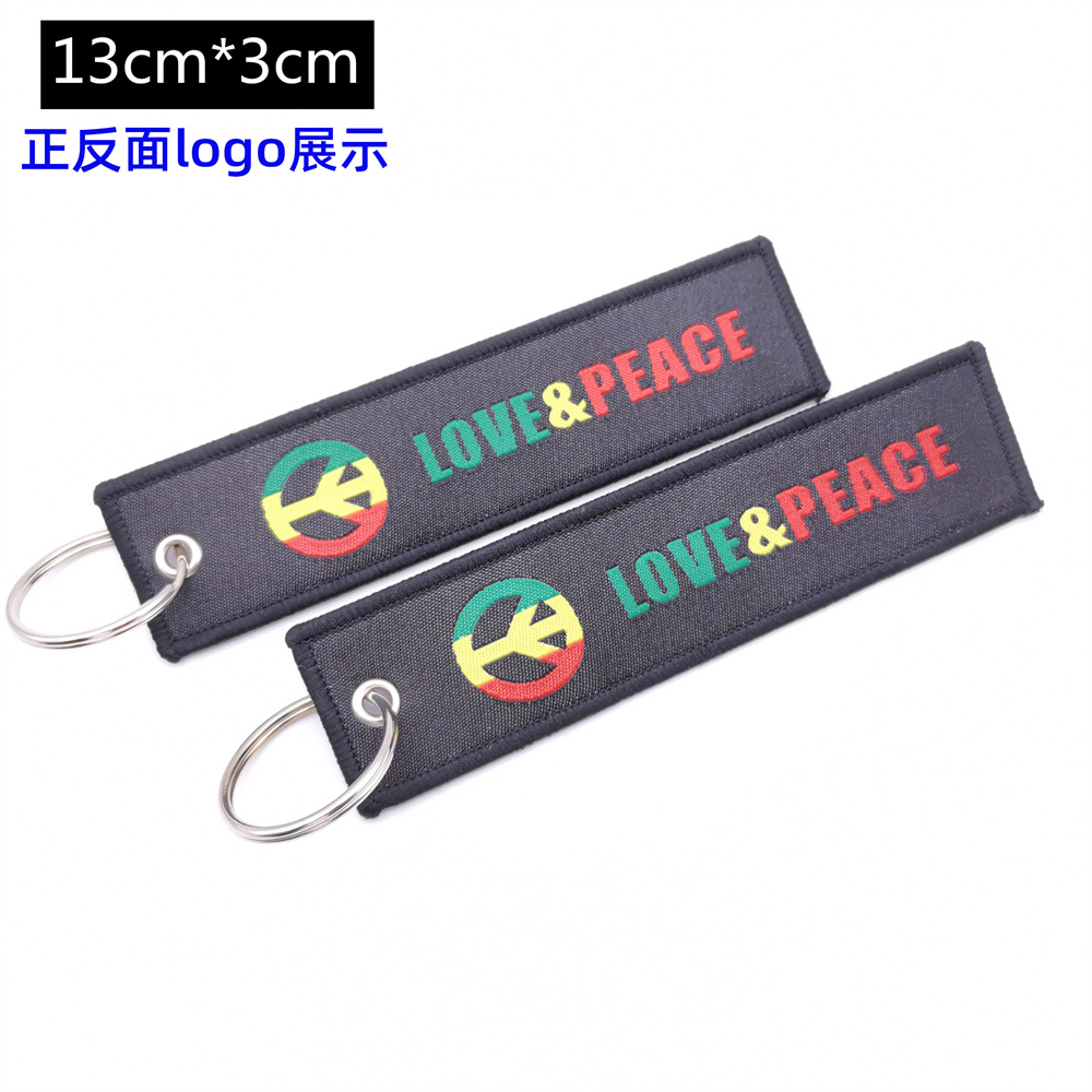 Metal Motorbike Car Logo Cloth Kering Keychain Keyfob for JDM GTI NISMO RALLIART TYPE R HKS TRD NOS Netby