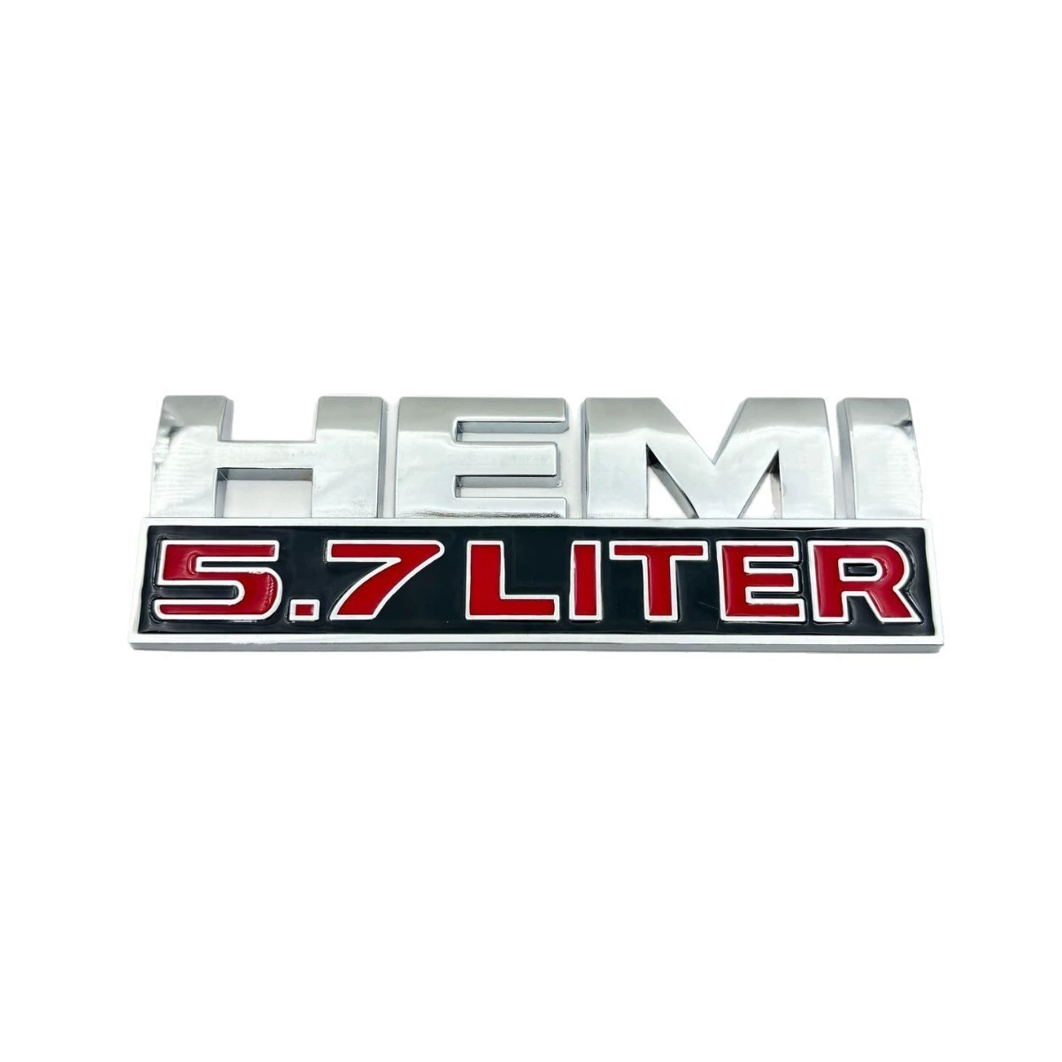 11.9*4cm Metal Car Emblem  Badge for Dodge RAM 1500 2500 HEMI 5.7L Netby