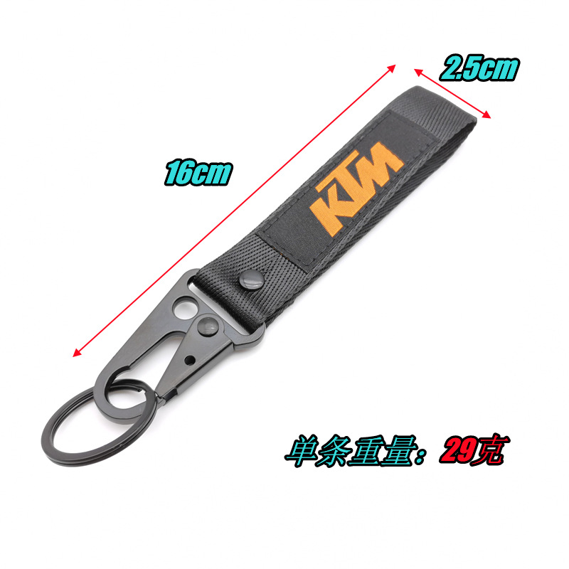 Eagle Buckle Wrist Strap Keychain Keyring Keyfob for Motorbike KTM YAMAHA SUZUKI BMW Netby