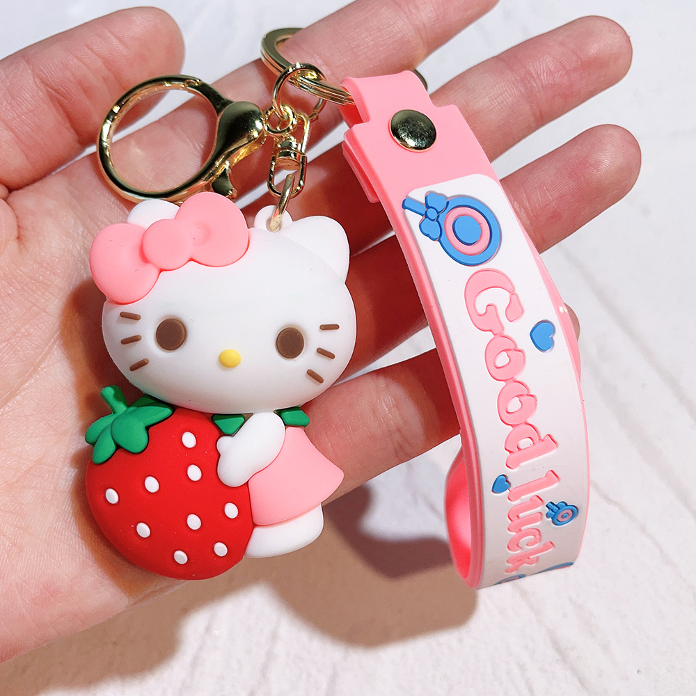 Animation Sakura Sanrio Hello Kitty Keychain Keyring Netby
